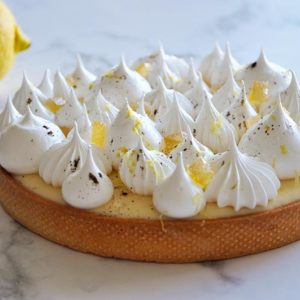 Tarte citron passionnément meringuée