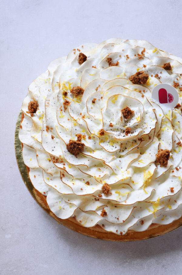 Tarte citron meringuée IG Bas
