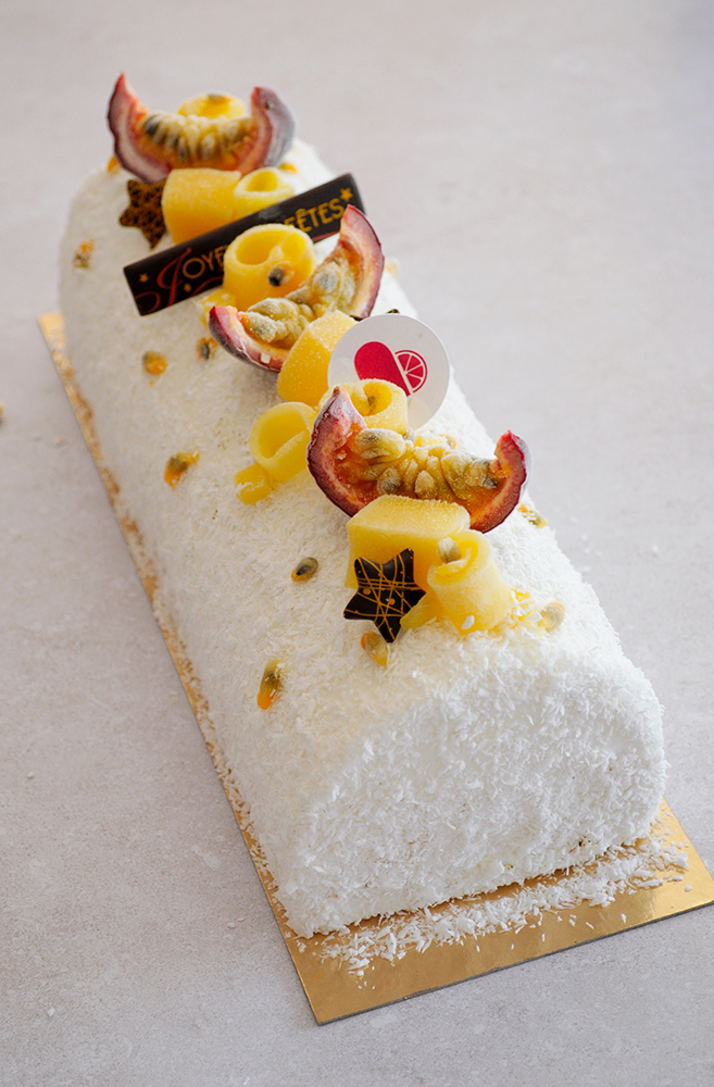 Buche coco & fruits exotiques